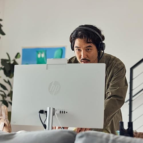 Miniatura 8 de HP 23.8 inch Touchscreen All-in-One Desktop PC, FHD Display, AMD Ryzen 3 7320U, 8 GB RAM, 2TB SSD, AMD Radeon Graphics, Windows 11 Home