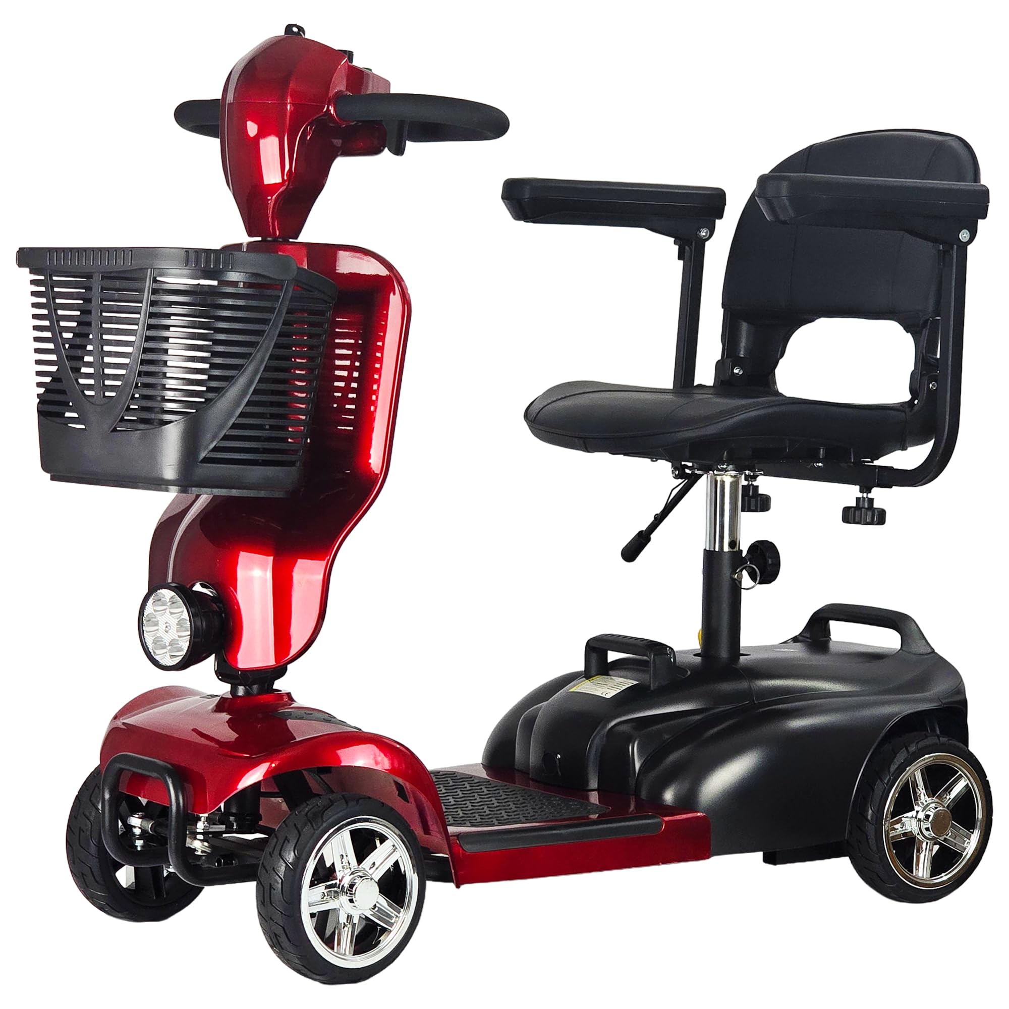 Sponsored Ad – iCAN X-02 2026 Model Portable Mobility Scooter, 120 Kg Capacity, 12.5 Mile Long Range, Removable Battery, UK Regulated, LED Headlight, Removable Basket, CupHolder, Light Weight, Front Fairing