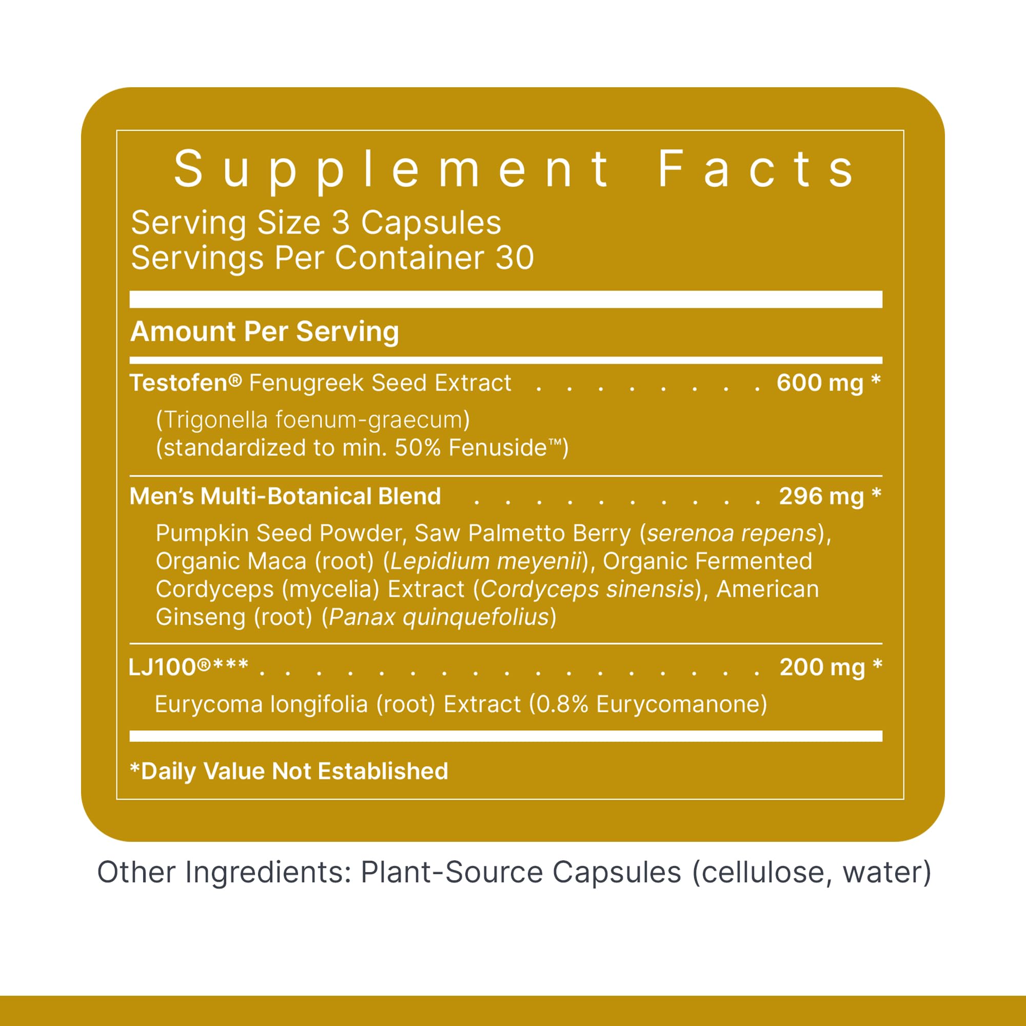 Premier Research Labs Testosterone Premium - 90 Vegetarian Capsules — Amazon image 6