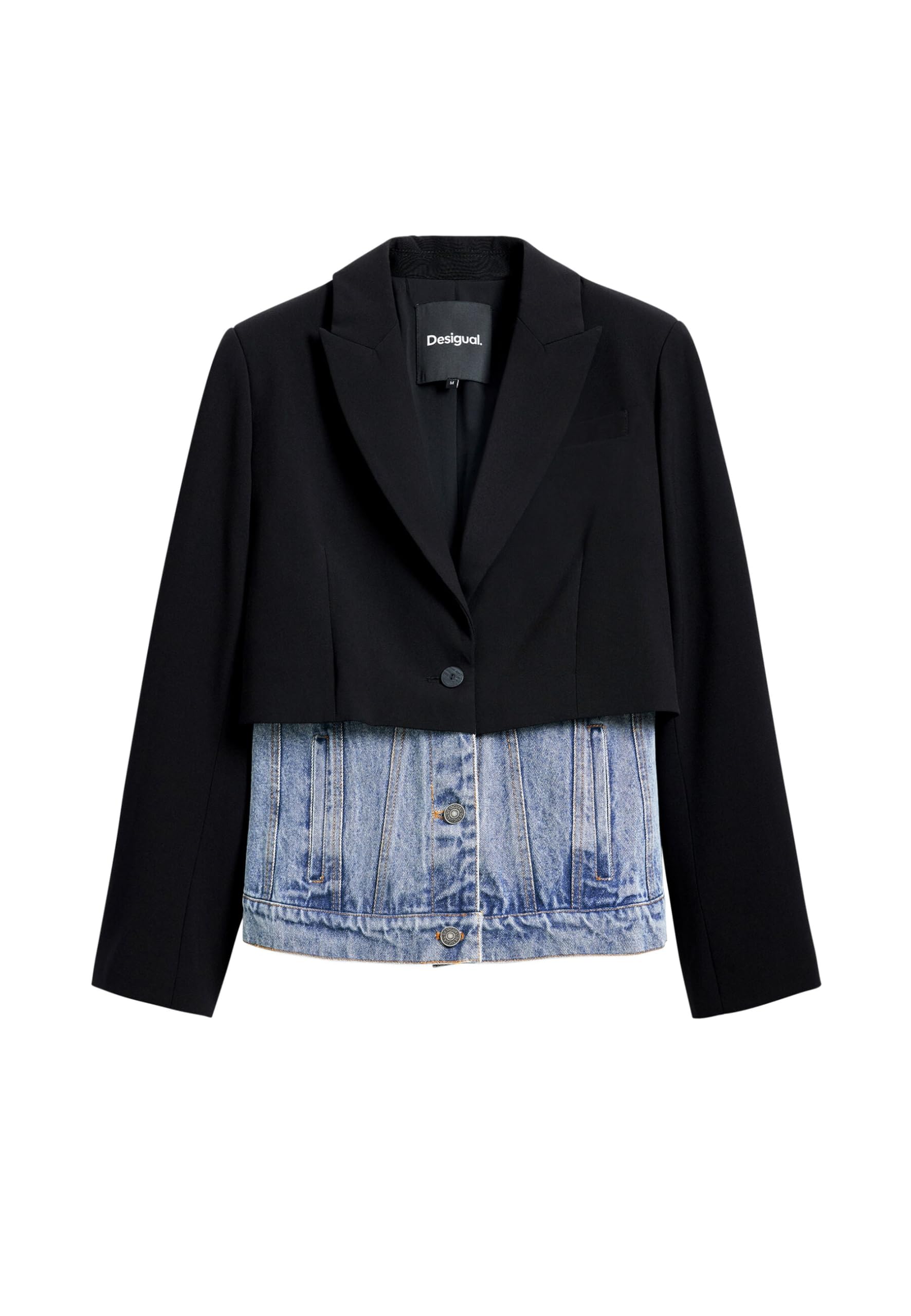 Desigual Damen Schwarz Ame_virginia, 2000 Black, Xs