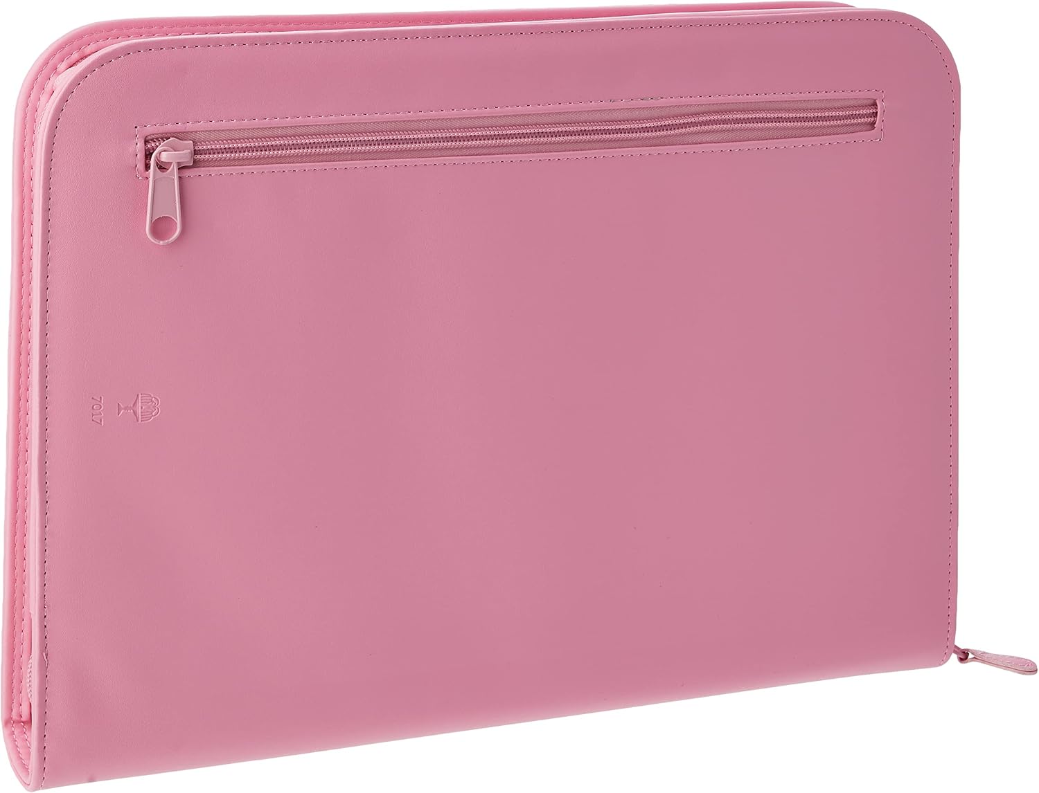 Collins Ringbinder Folio with Zipper - Pink