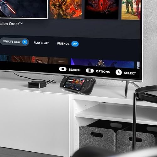 Vista 9 de CaSZLUTION Base de soporte para Steam DeckROG Ally, soporte de acrílico compatible con Nintendo SwitchSwitch LiteSwitch OLED consola
