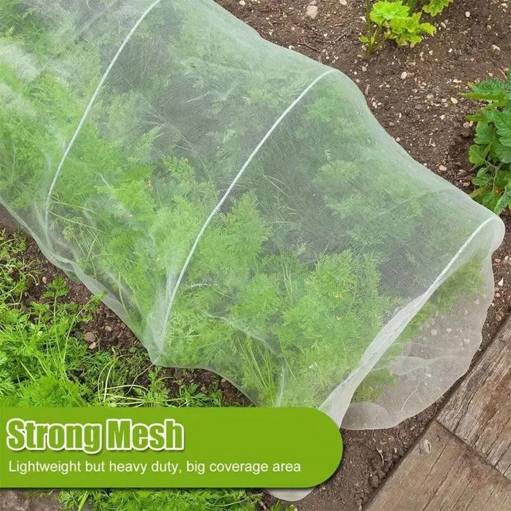 Filet anti-insectes de jardin en maille fine pour protéger les légumes, couverture durable contre les parasites, idéal pour les légumes et la protection des cultures
