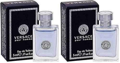 Vista 45 de Versace Pour Homme - Eau de Toilette en espray para hombre, 3.4 oz
