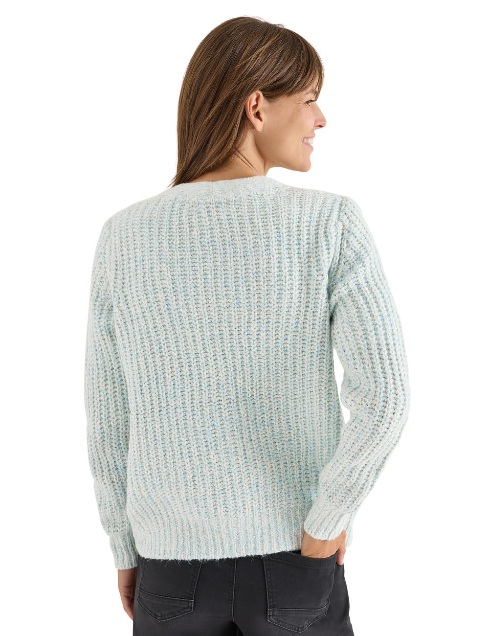 Cecil Damen Two Tone Cardigan