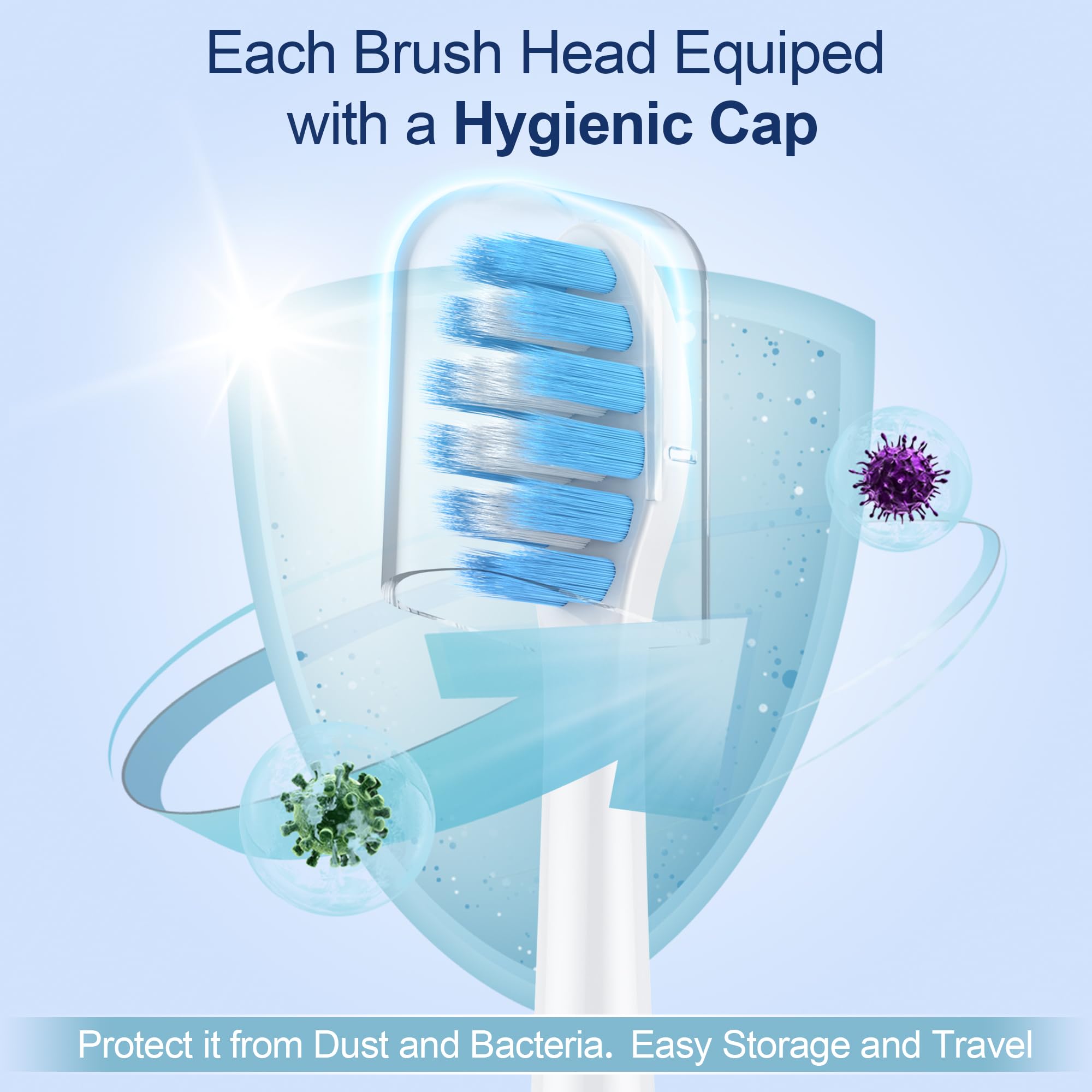 Zahnbürstenköpfe für Philips Sonicare, extra weich