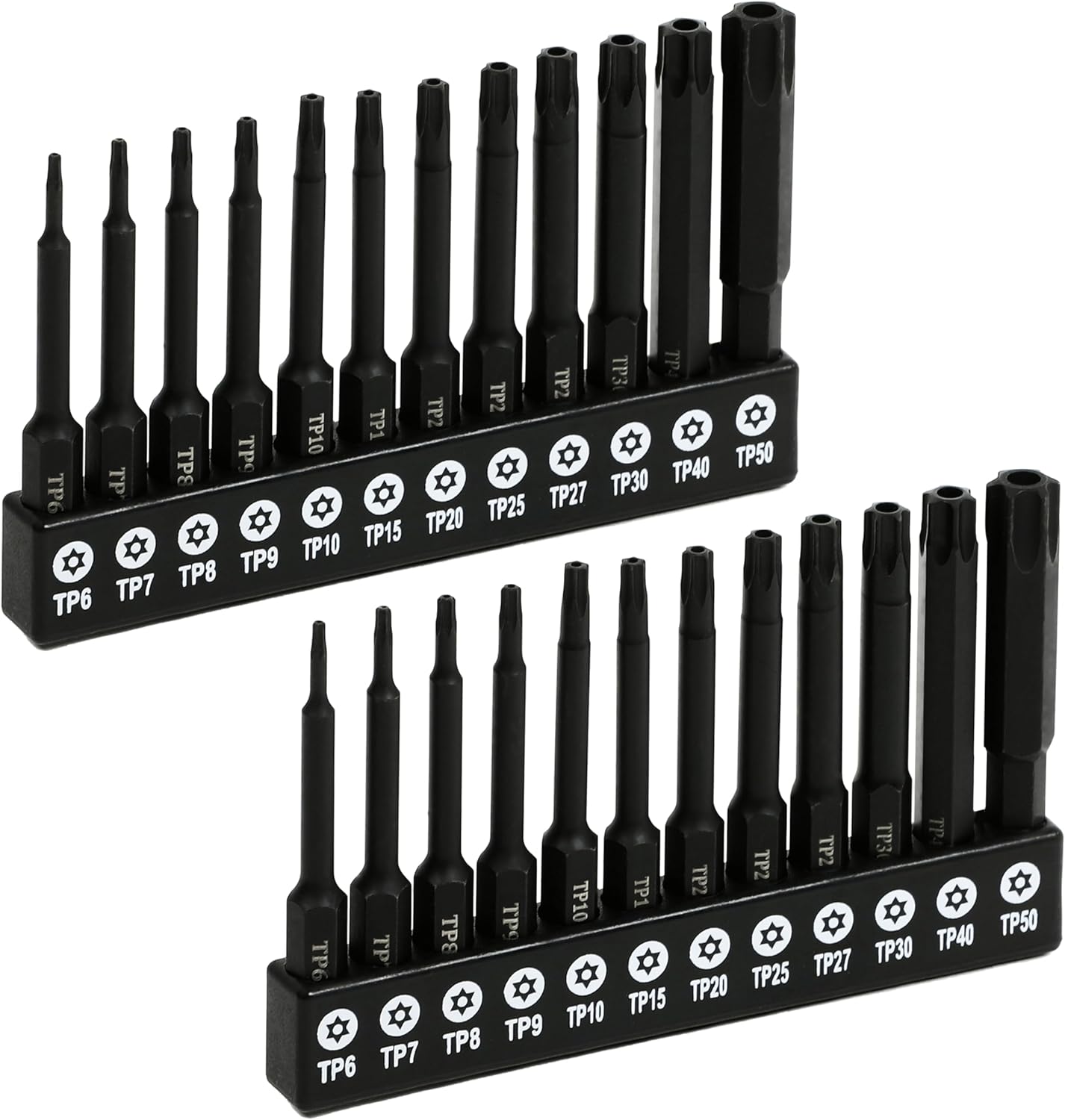 ARES 3101424Piece Tamper Resistant Long Torx Bit Set Industrial