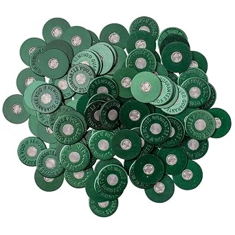 Brock Diesel Engine Heat Tabs - and Certified Overheating Indicator - Center Melts at 240-250F/115-121C - 100 Heat Tabs Per Tube