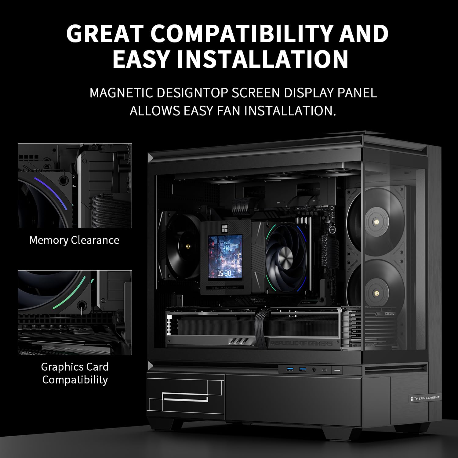 Amazon.co.jp: Thermalright Phantom Spirit 120 Vision EVO CPU