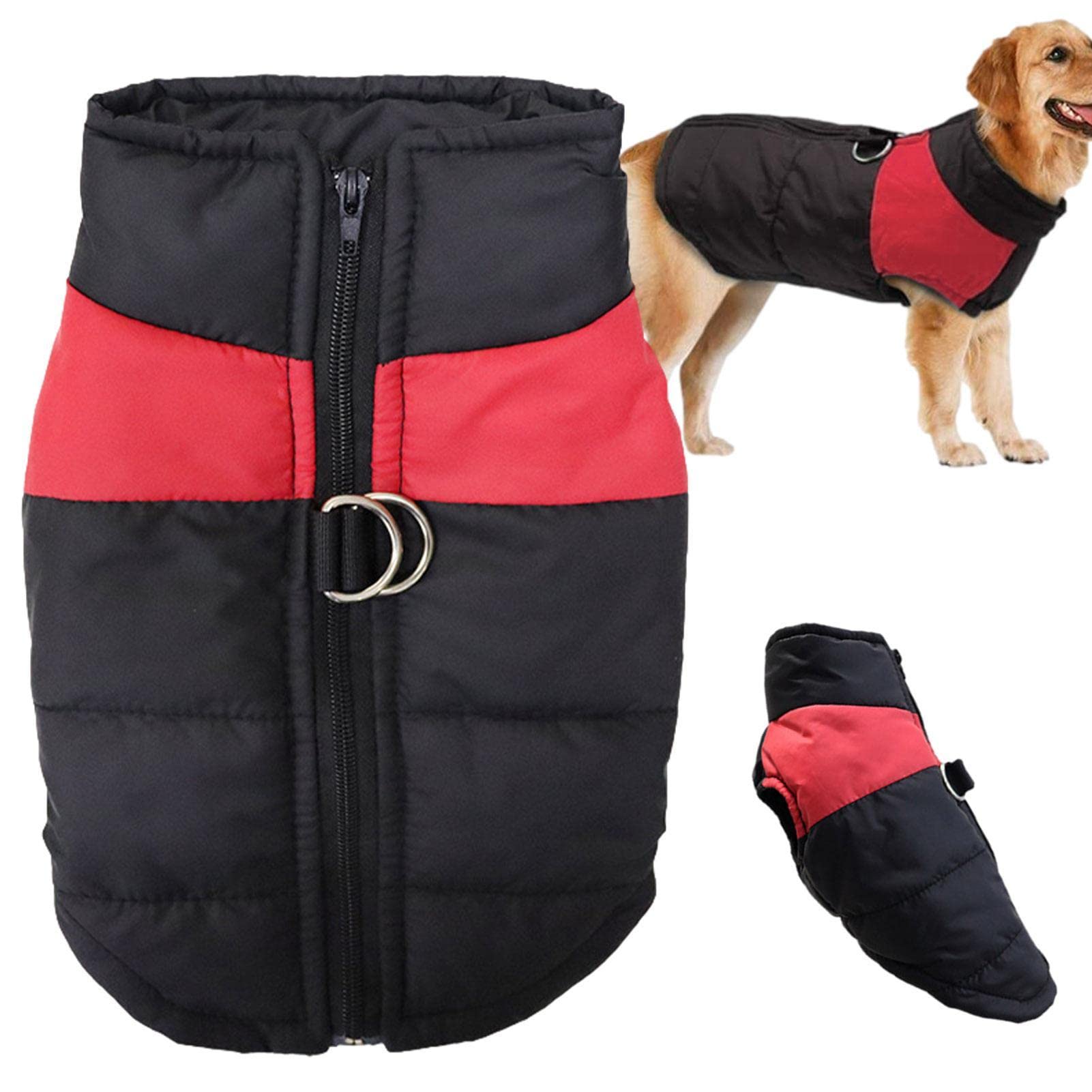 Bexdug Dog Vest for Winter - Cozy Waterproof Windproof Winter Dog Jacket | Thick Warm Coat Vest Pet Clothes for Puppy Small Medium Large Dogs, Access Design