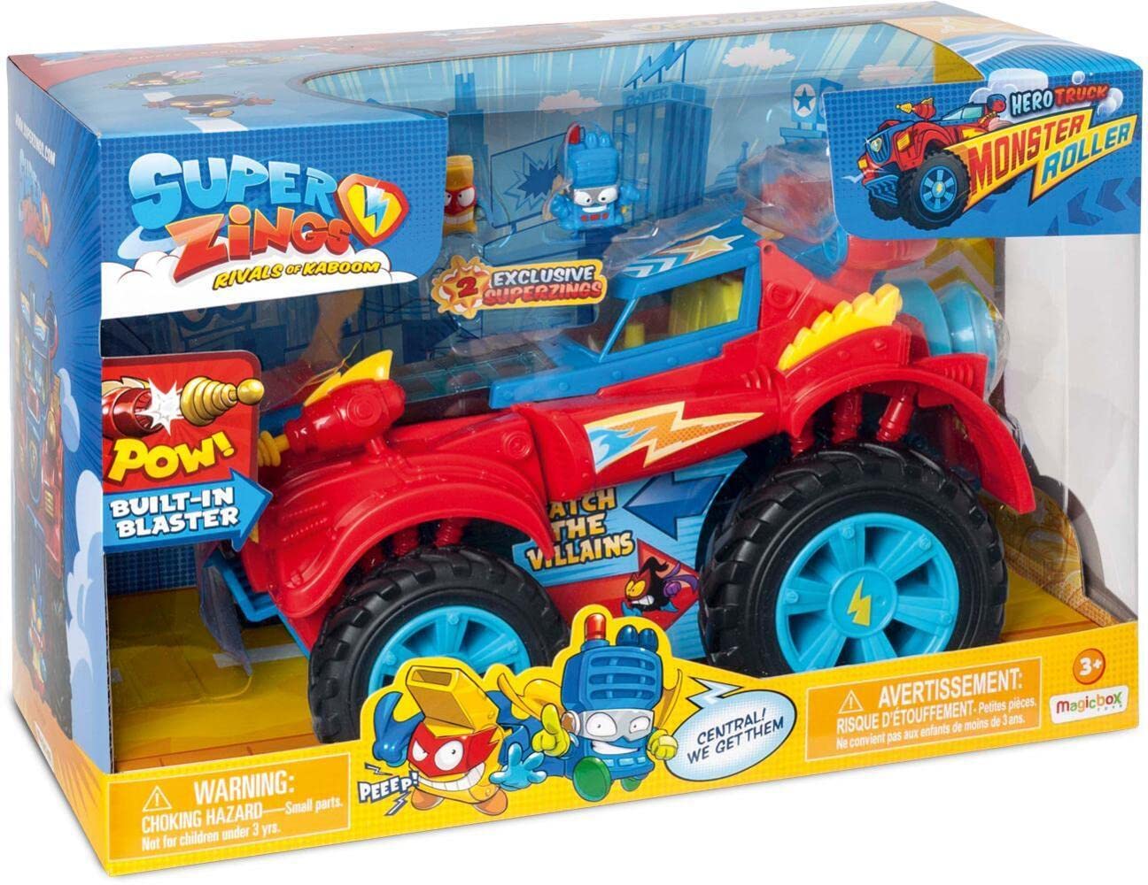 SUPERTHINGS Hero Truck - Contains 1 x exclusive vehicle and 2 x exclusive SuperThings