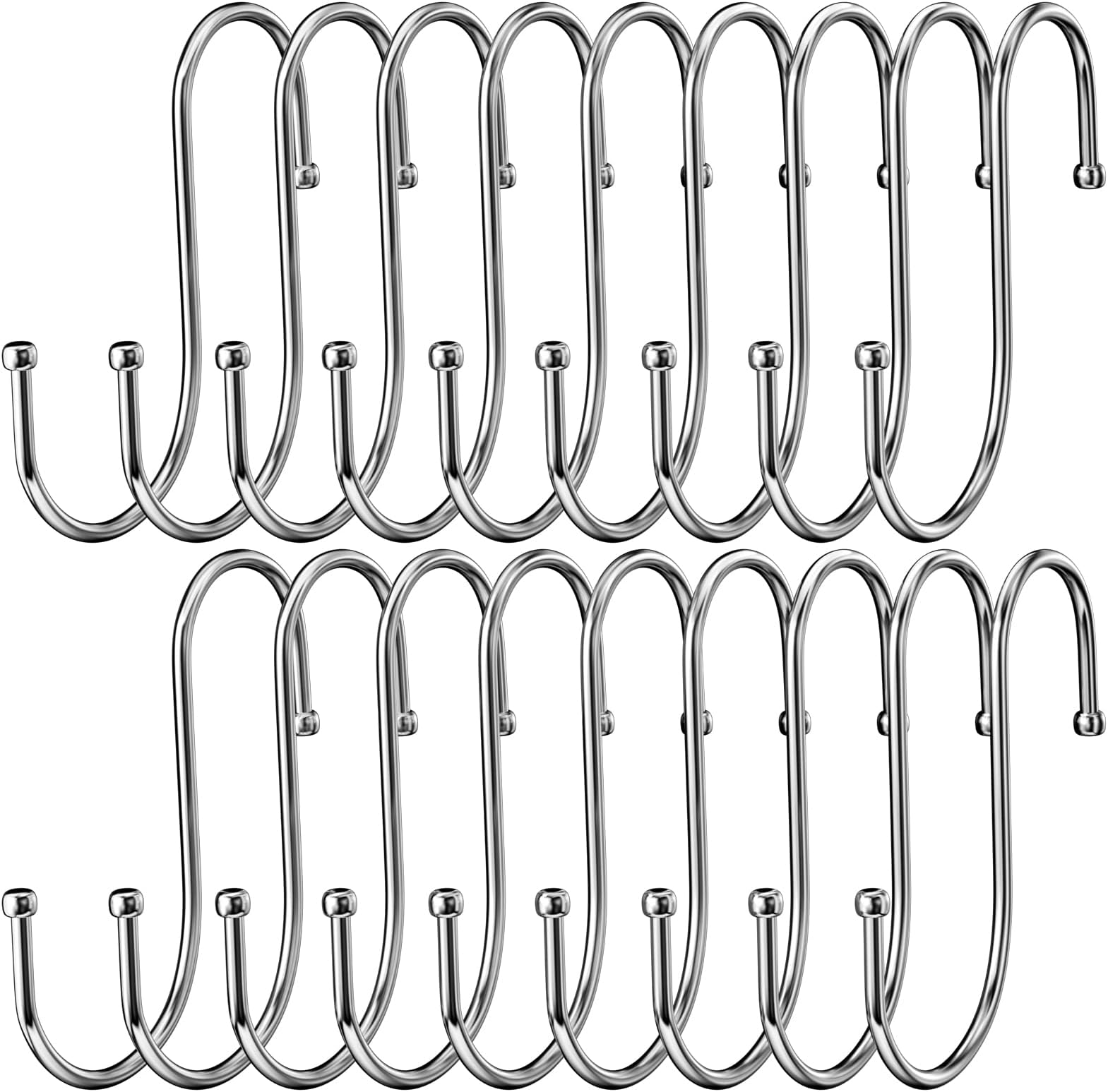 10 Crochets En Acier Inoxydable 0,6 Mm – Uxcell – Pour Bricolage Fil Et Rayure