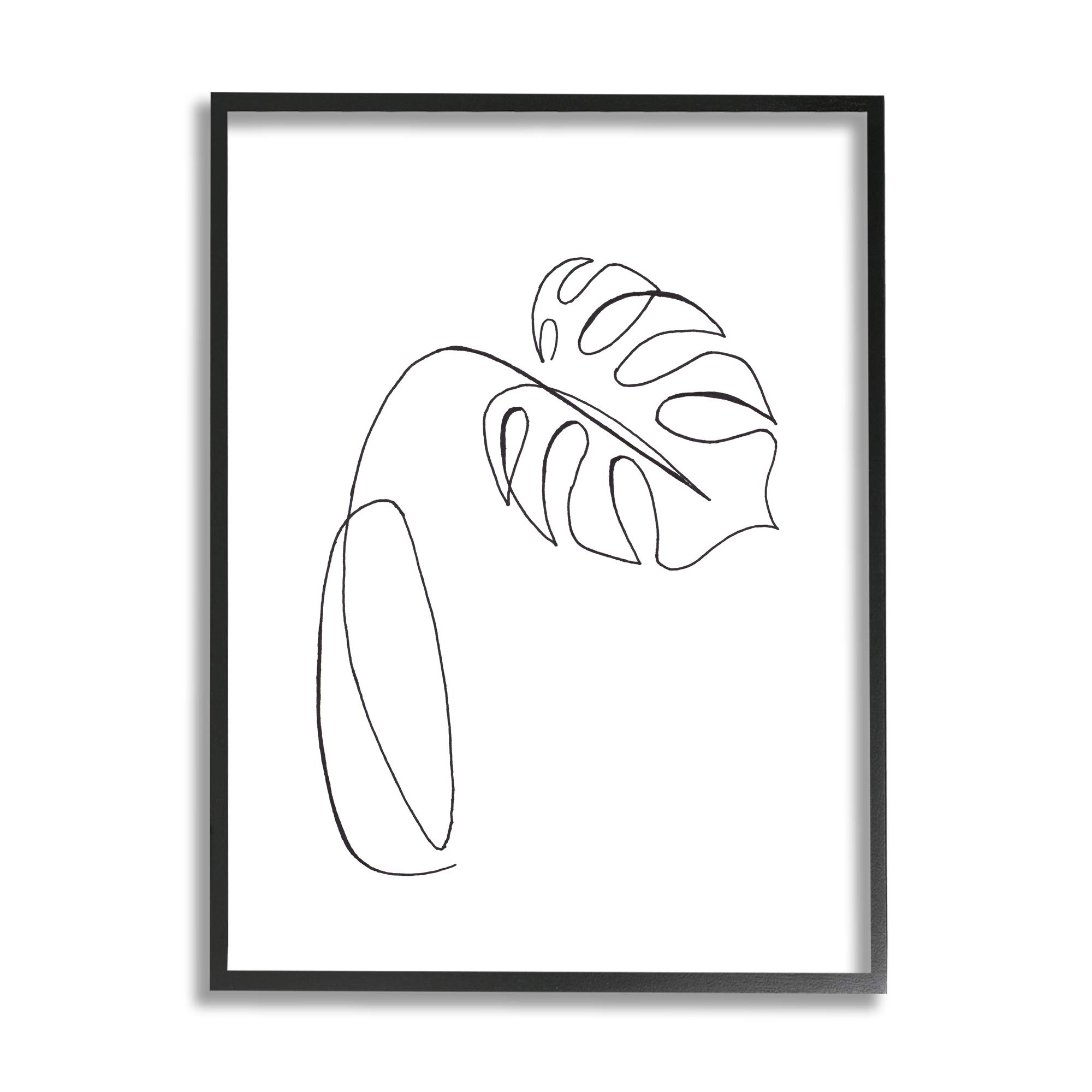 Amazon.com: Minimal Monstera Plant Single Line Drawing: Wall Art