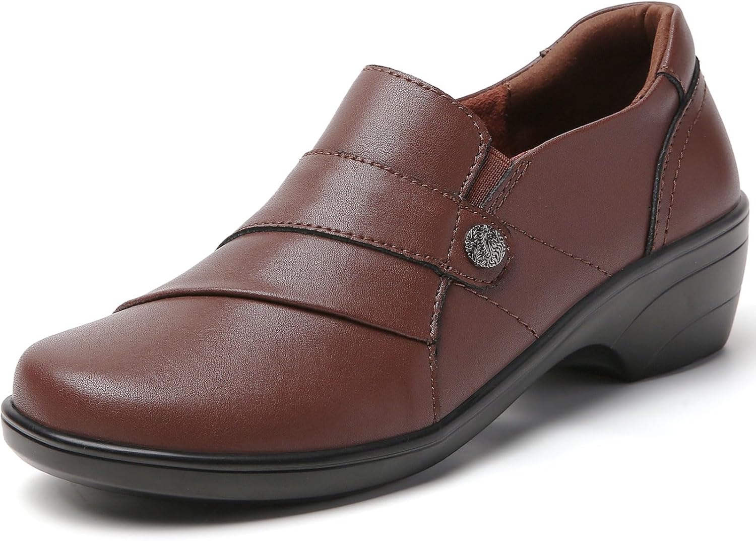 QAE Loafers for Women Orthopedic Shoes Comfortable Slip On Loafers Women's Dress Work Business Casual Shoes