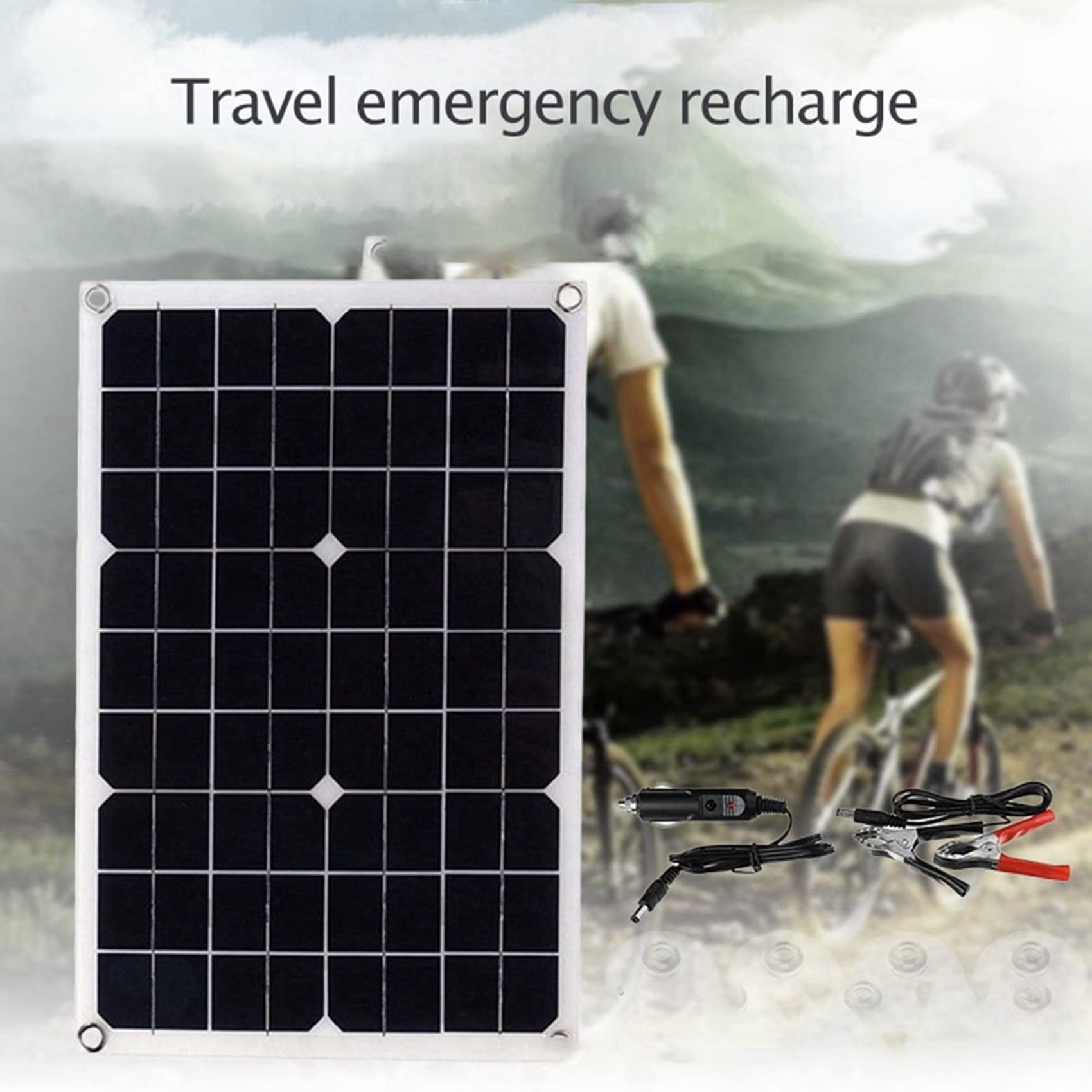 2 x 20 W 18 V monokrystaliczny panel solarny, fotowoltaiczny, przyjazny dla środowiska, przenośny panel słoneczny