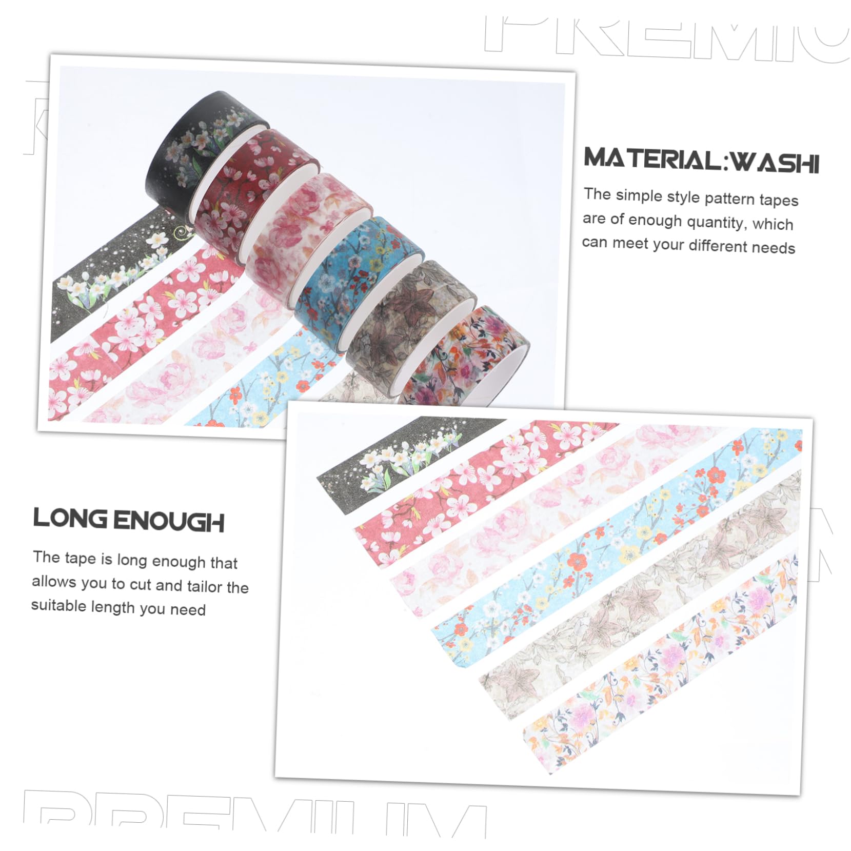 NUOBESTY 120rollen Washi Tape Mit Aesthetic Klebeband Für Scrapbooking Journaling Und Diy-projekte Pro Rolle Dekorative Muster Für Kreative Gestaltung
