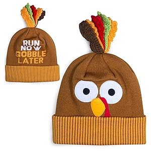 Gone For a Run Turkey Hats - Thanksgiving Running 