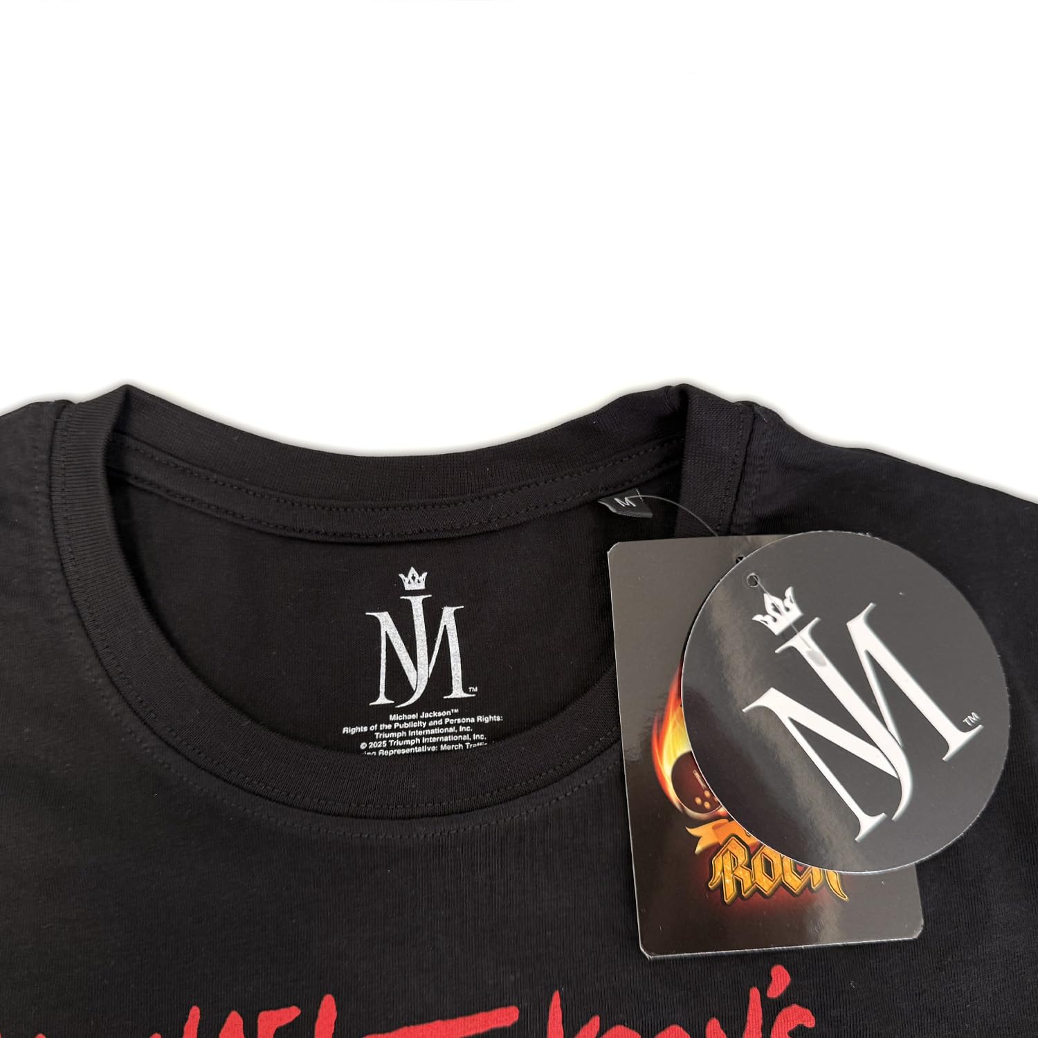 Michael Jackson T Shirt Ufficiale Thriller. Maglietta Unisex in Cotone. Maglia vestibilità Regular per Adulto e Ragazzo