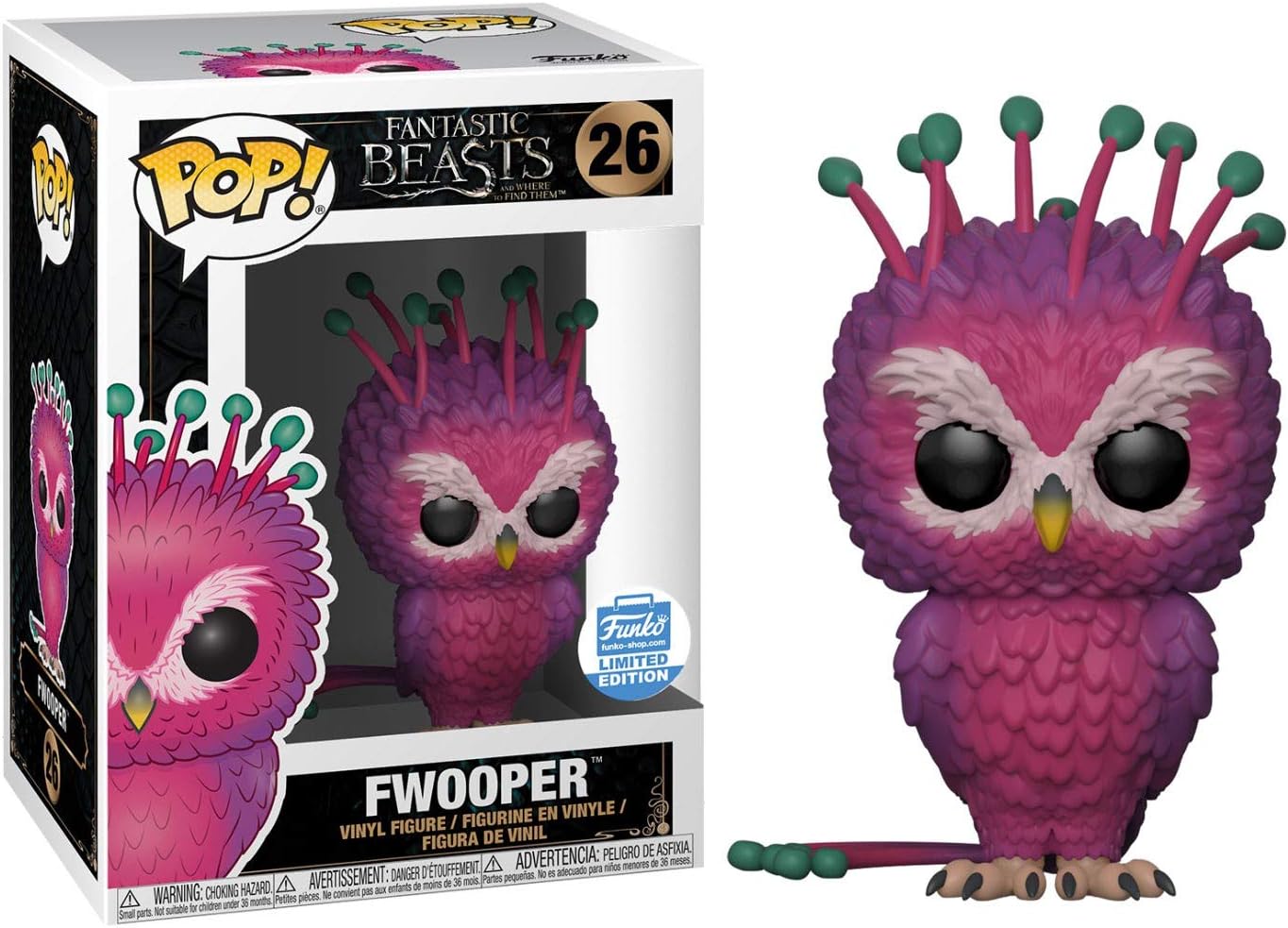 Pop! Fantastic Beasts 26 Fwooper Vinyl Figure Exclusive