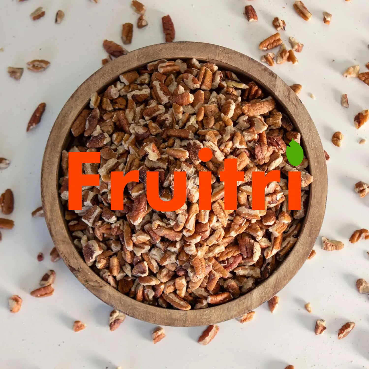 Fruitri Premium Jumbo Pecan Nuts Broken, Wholesome Pecans nut Broken and Fresh dry fruits (250g) 3