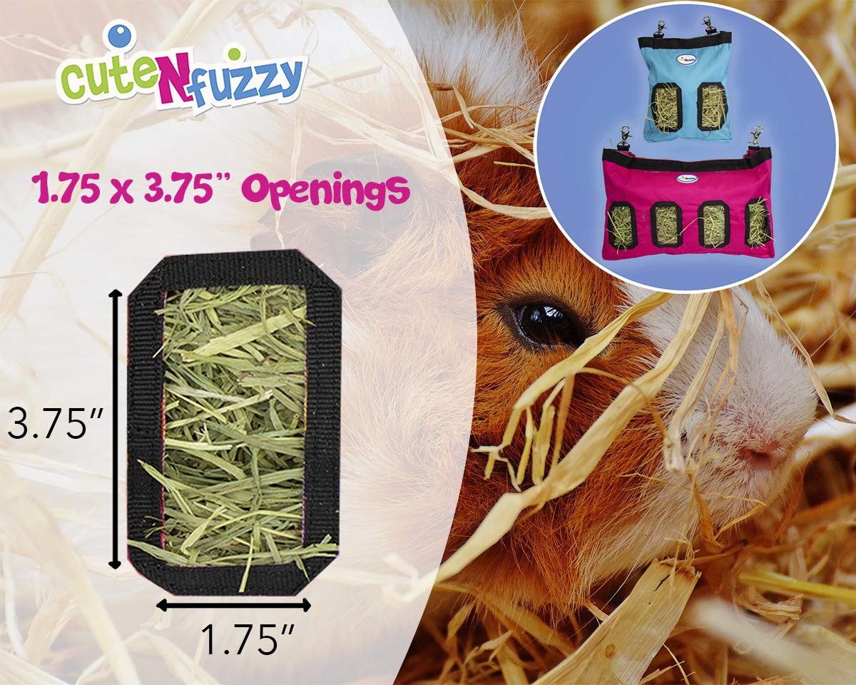 18"x11"x1.5" Small Pet Hanging Hay Bag for Guinea Pigs and Rabbits with 6 Month Warranty - image 6