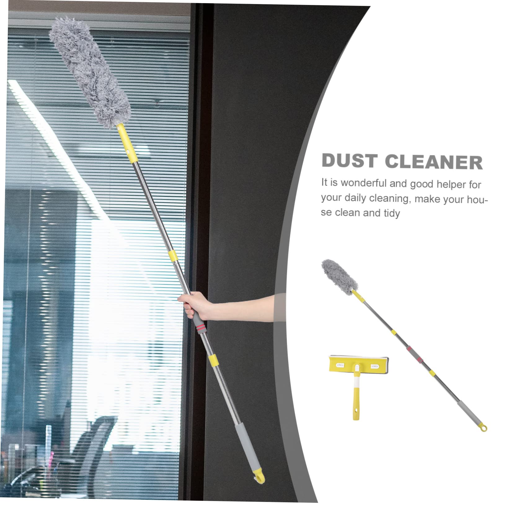 Plumeau Extensible Rallonge pour Nettoyage Ménager