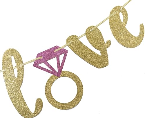 Miniatura 5 de Guirnalda de letrero con purpurina dorada de Taco Bout Love para fiesta mexicana temática de despedida de soltera, despedida de soltera, decoración