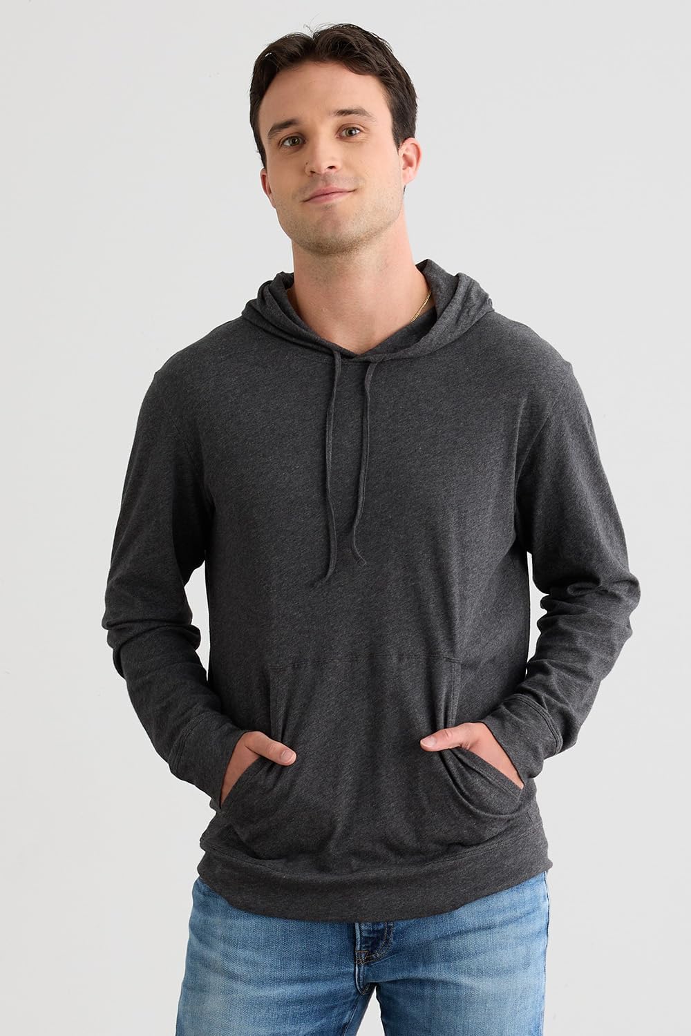 Fair Indigo Unisex Organic All-cotton Pullover Hoodie - Image 3