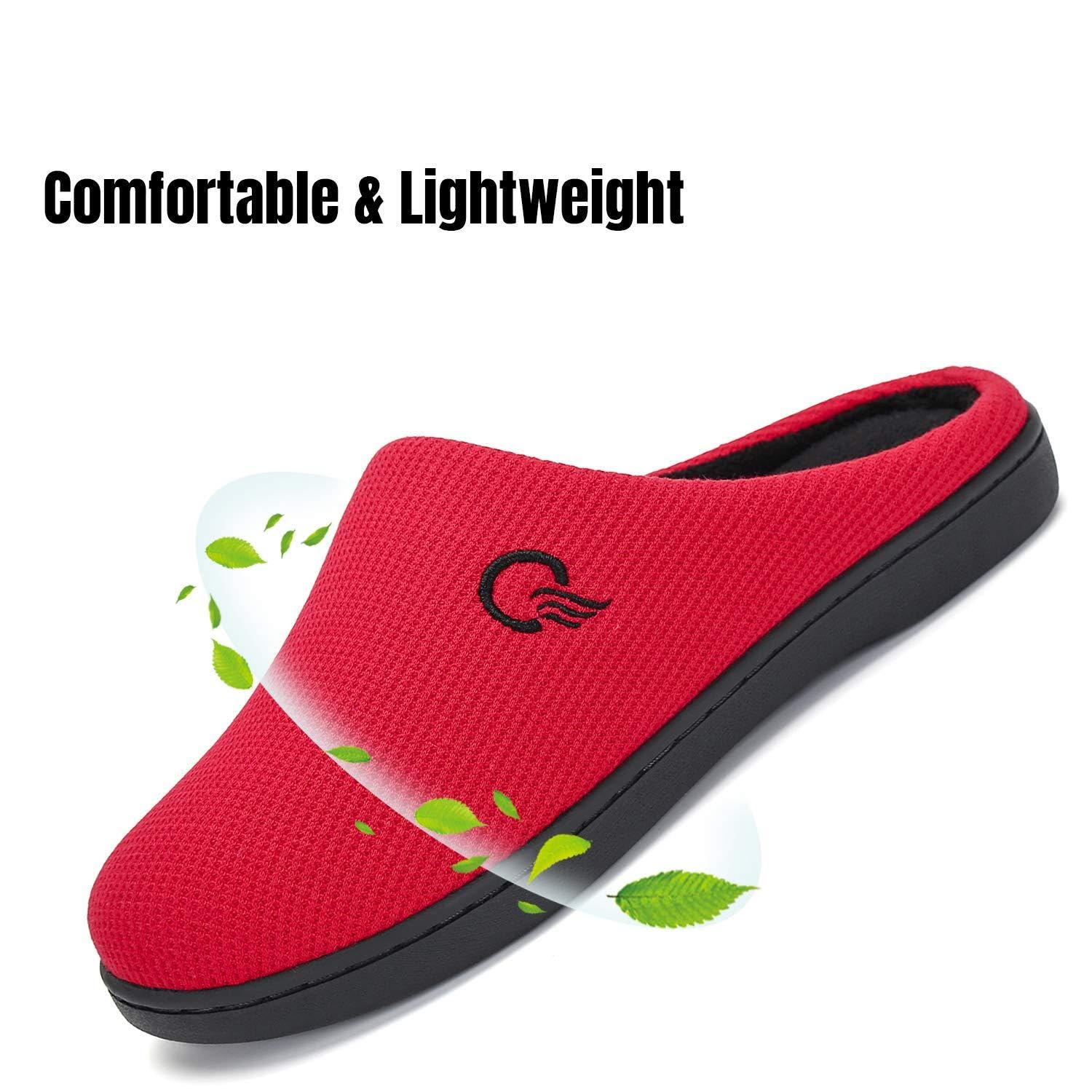 Mishansha Pantofole da uomo in memory foam da donna pantofole morbide e calde per la casa