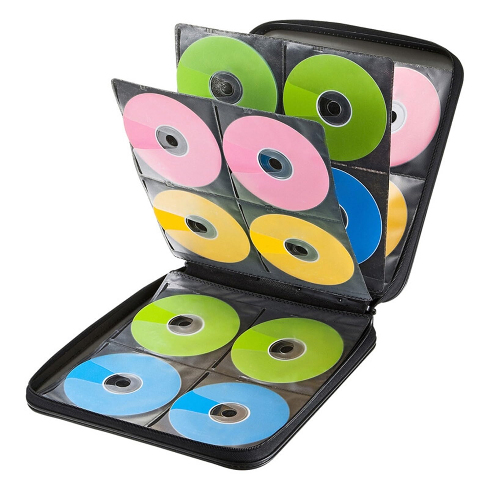 Etui na płyty CD CD CD DVD przechowywanie portfel 320 pojemności CD przenośne etui na DVD przechowywanie samochodu do domu kolekcja DVD etui do przechowywania DVD