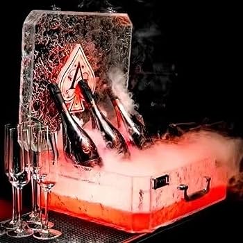 Amazon.co.jp: LED シャンパンボトルプレゼンター リモコン付き