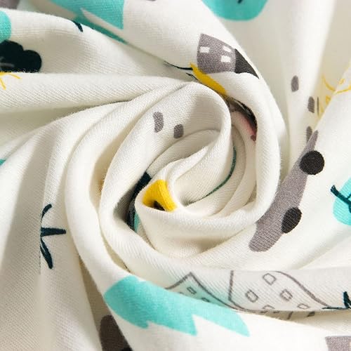 Miniatura 7 de Saco de dormir para bebé, saco de dormir de algodón sin mangas con pies, saco de dormir de 0.5 TOG para niños y niñas