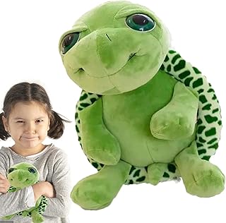Pelúcia Tartaruga - Boneca Tartaruga - Pelúcia gigante pelúcia com olhos fofos, pelúcia tartaruga marinha, bicho pelúcia, presentes brinquedo pelúcia para Honeybug