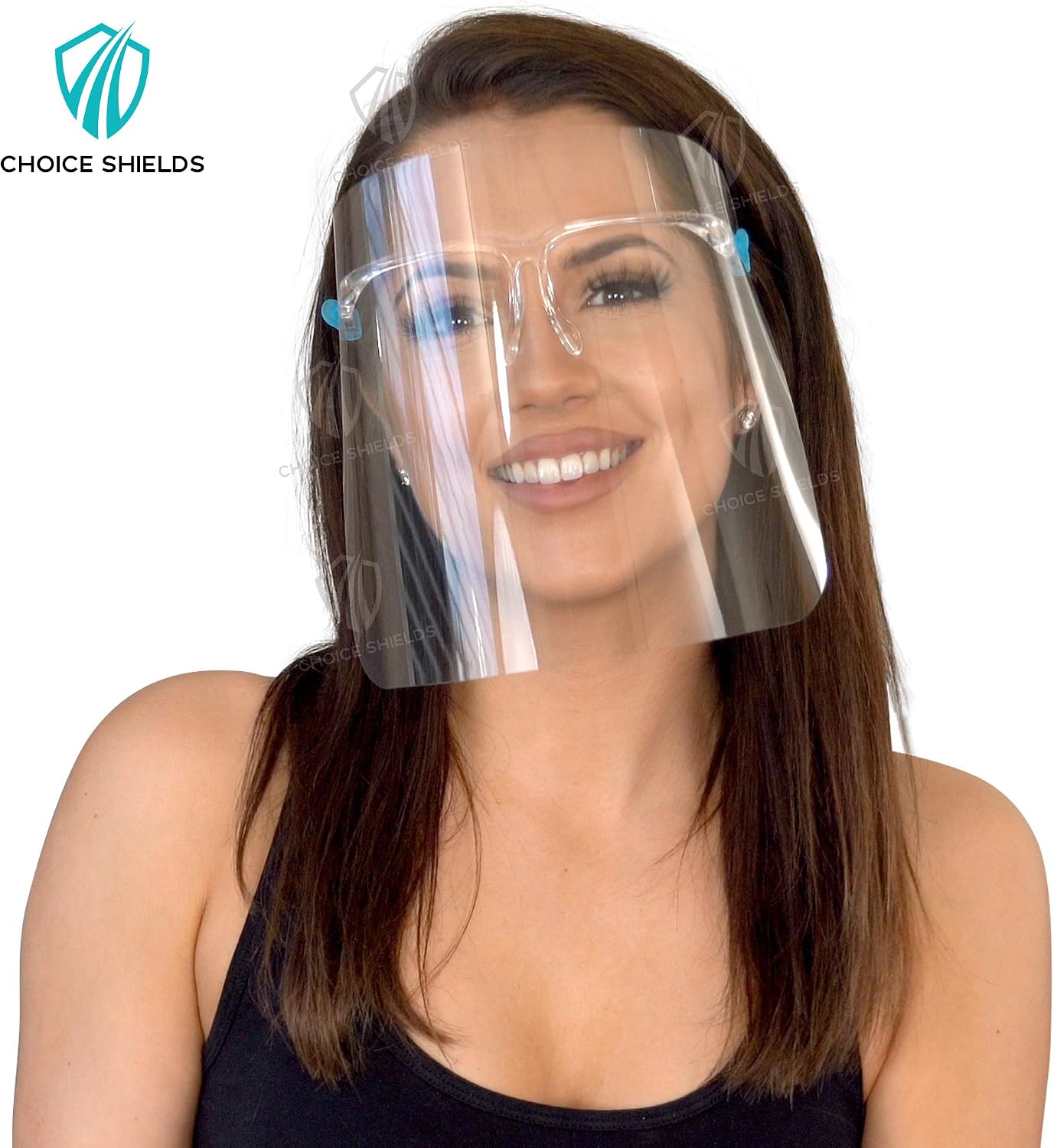 50PC Fashionable, Safe Face Shields For Everyday Use