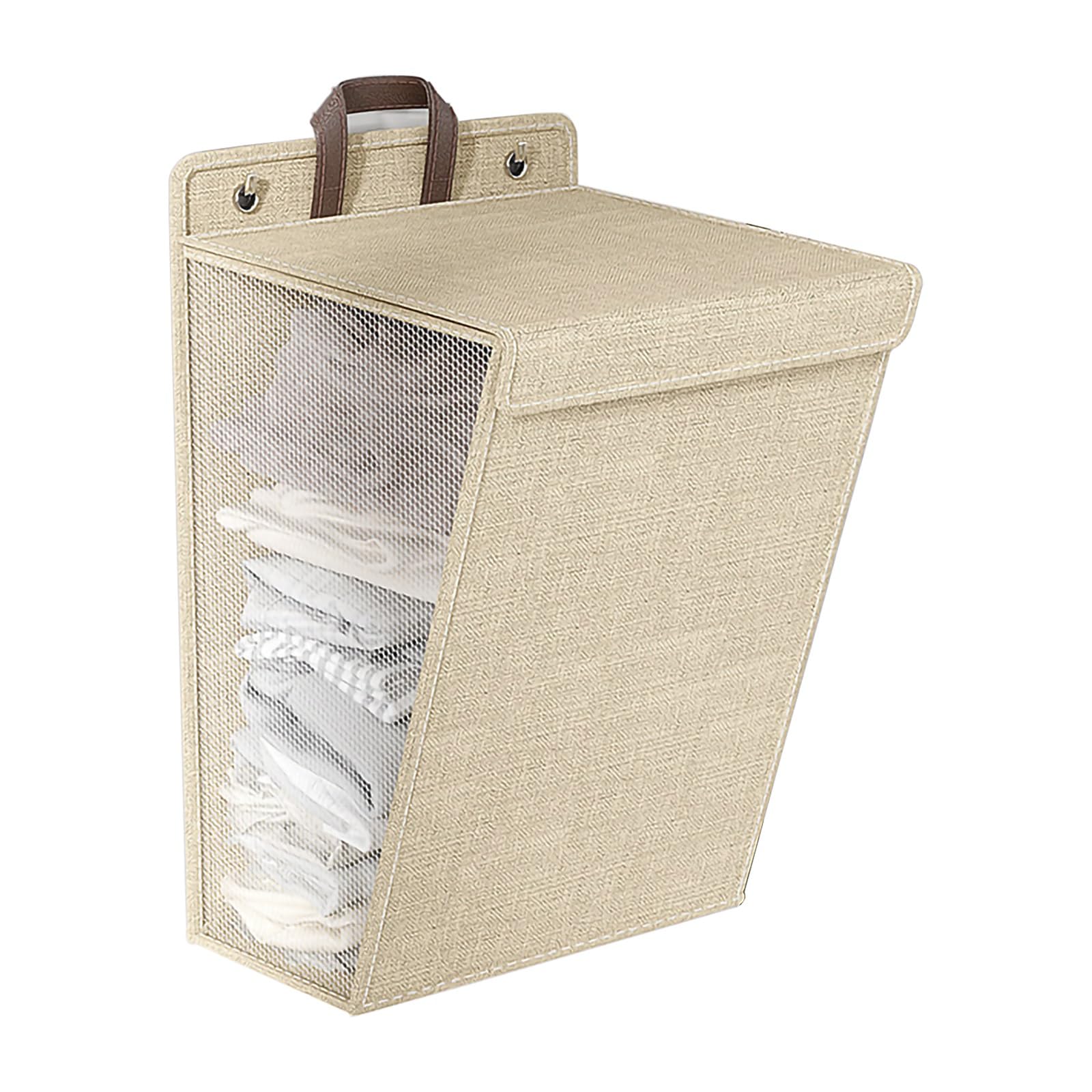 Panier de rangement pliable vêtements sales pour manque d'espace