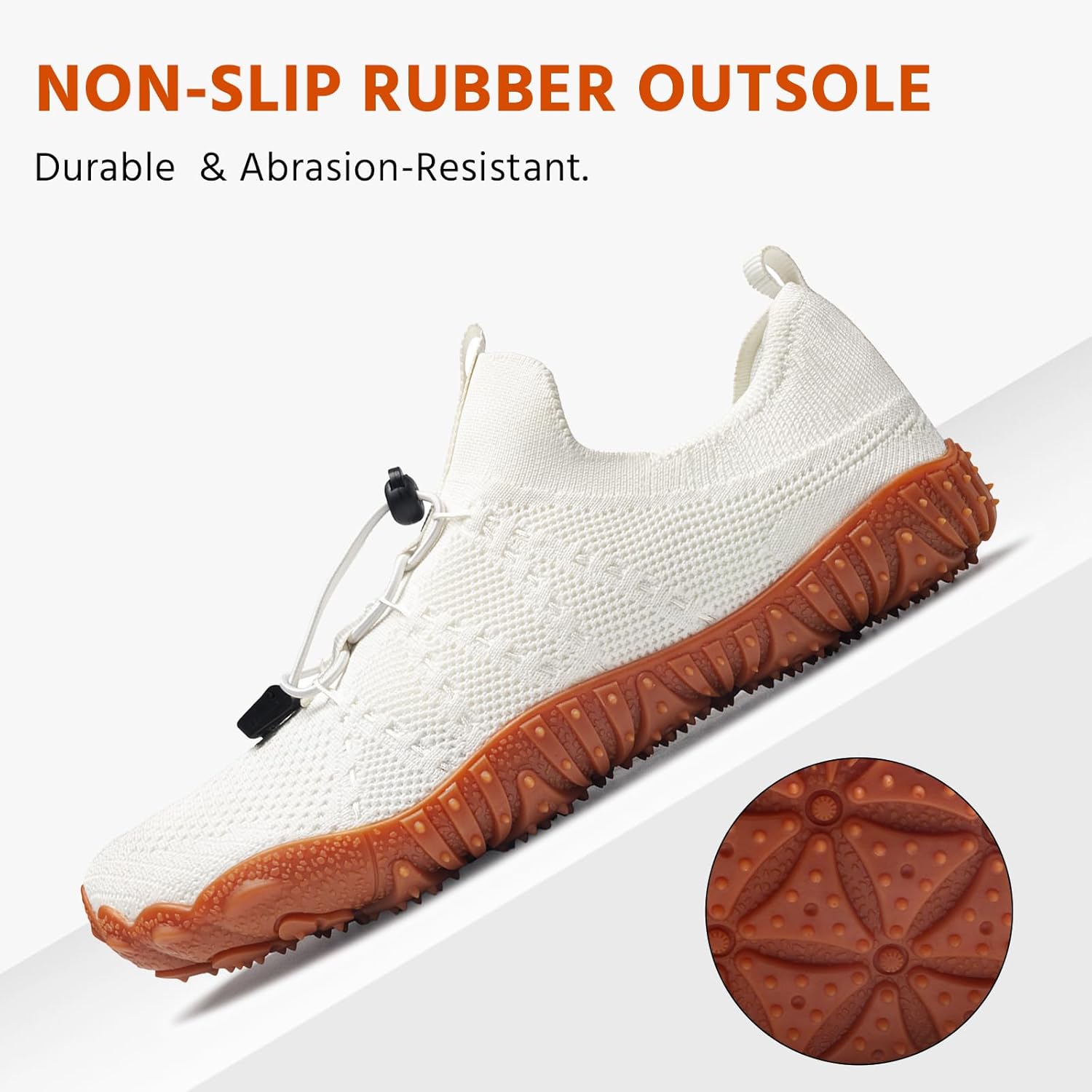 Hiking Barefoot Shoes Women Water Shoes Men,Wide Toe Box Quick Dry Beach Aqua Swim Shoes for Womens Mens,Outdoor Athletic Sport Shoes for Kayaking,Boating,Surfing Training,Running,Walking & Water Sports - Image 7