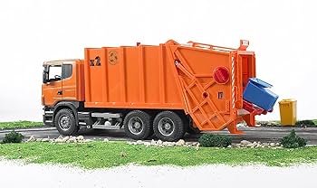 bruder　ブルーダー　ゴミ収集車 Amazon.co.jp: bruder(ブルーダー) SCANIA ごみ収集車 BR03560