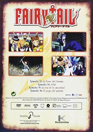 Fairy Tail T3 3 Dvd Amazon Es Animacion Ishihira Shinji Animacion N A Peliculas Y Tv