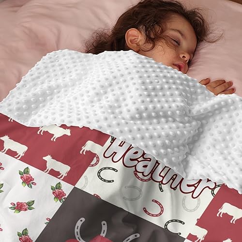 Miniatura 40 de Manta de bebé personalizada, monograma rosa, lindo elefante personalizado, mantas de 30 x 40 pulgadas para bebé, niño y niña con nombre, baby Opción