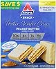 Atkins Peanut Butter Protein Wafer Crisps - 5 Bars, Low Carb, No Added Sugar