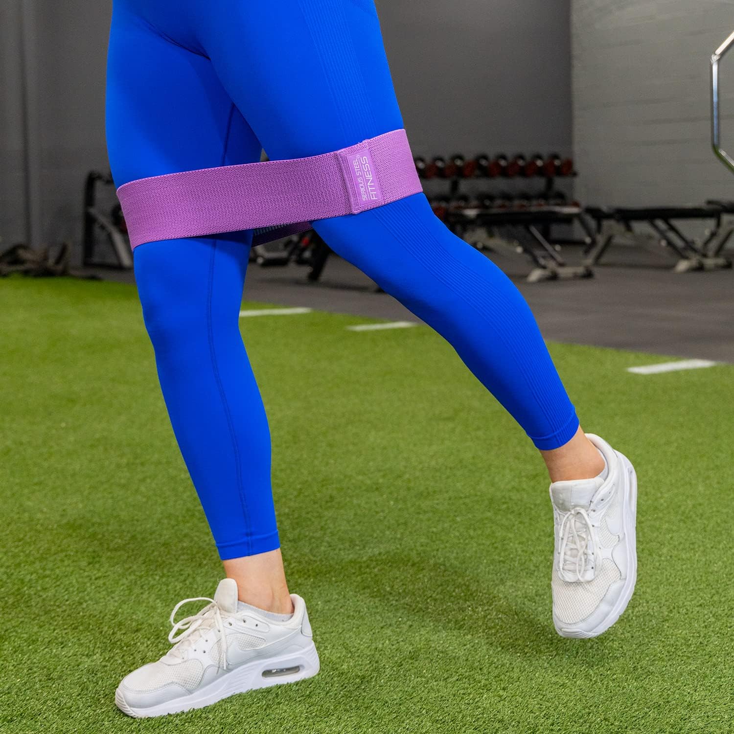 Serious Steel Fitness Hip and Glute Activation Band | Squat & Deadlift Warm-up Band for HIPS and Glutes