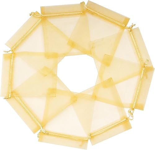 Miniatura 3 de 100 bolsas de organza de satén con cordón, bolsa de organza para el día de la madre, día de San Valentín, Halloween, bolsas de dulces, boda, fiesta,