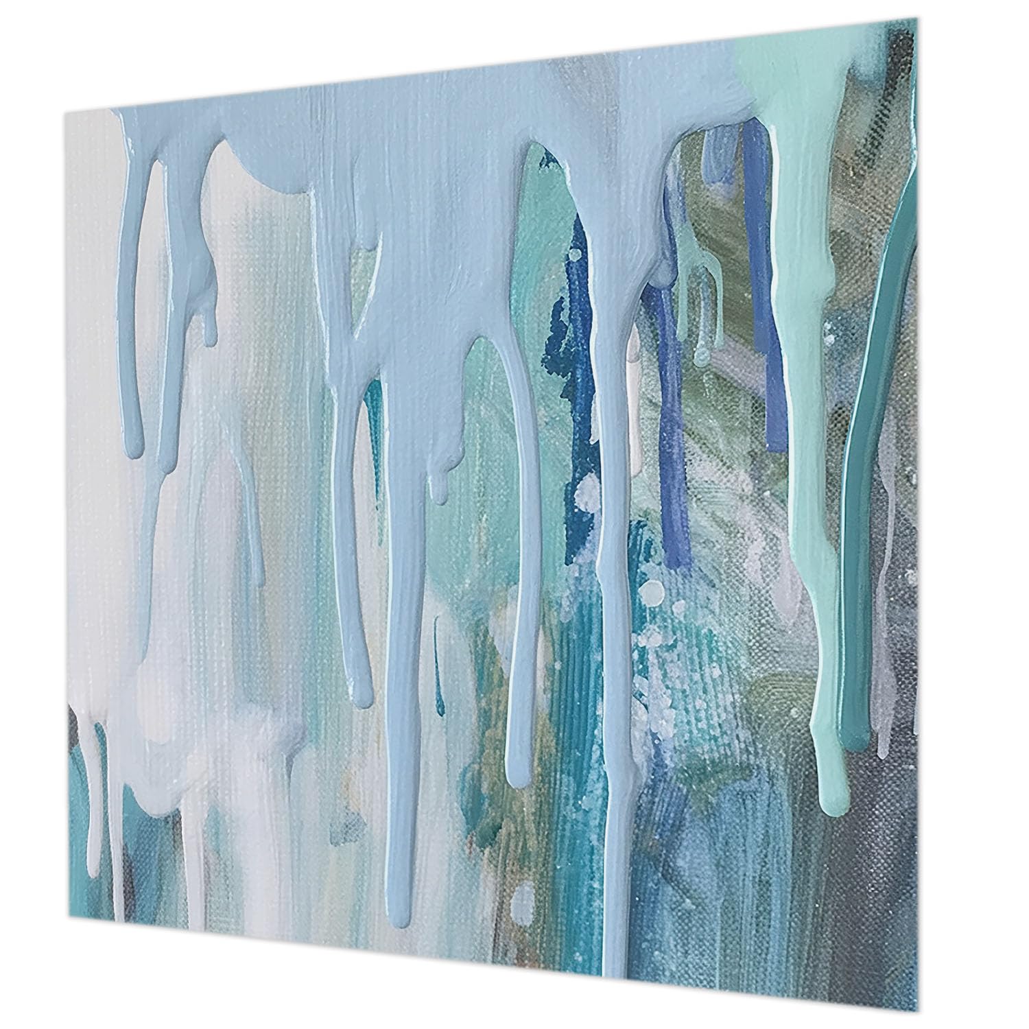 Papier peint intissé cascades bleues décoration intérieure