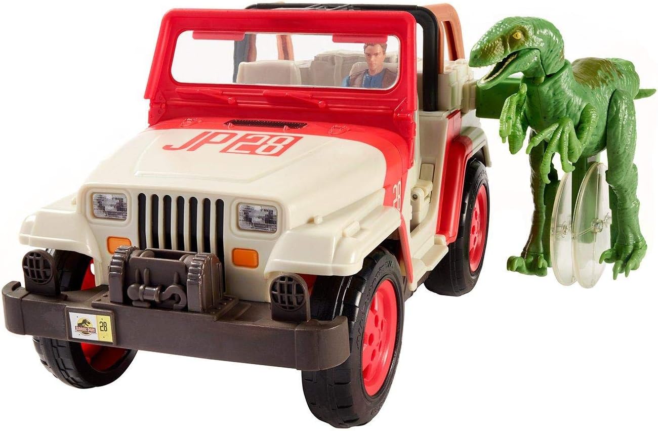 JURASSIC WORLD RC VEHICLE Jeep Wrangler Raptor Attack RC