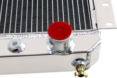 Miniatura 5 de Radiador de núcleo de 4 filas para Toyota Land Cruiser FJ40 FJ45 6CYL GAS 3.9L/4.2L L6 todo el radiador de aluminio