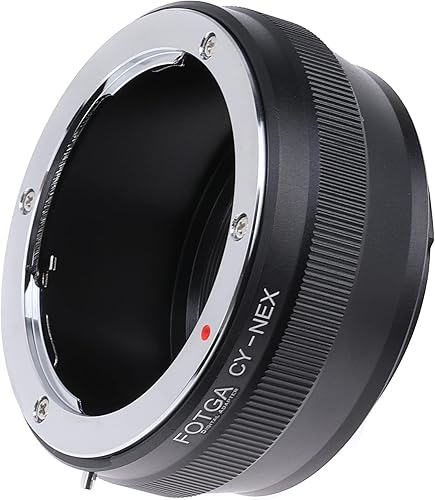 Miniatura 3 de FOTGA Adaptador de lente para lente de montaje Contax Yashica C/Y a cámara Sony E NEX3 C3 NEX-5 5R 5N 5C NEX6 NEX7 A6300 A6400 A6500 A6000 A5000