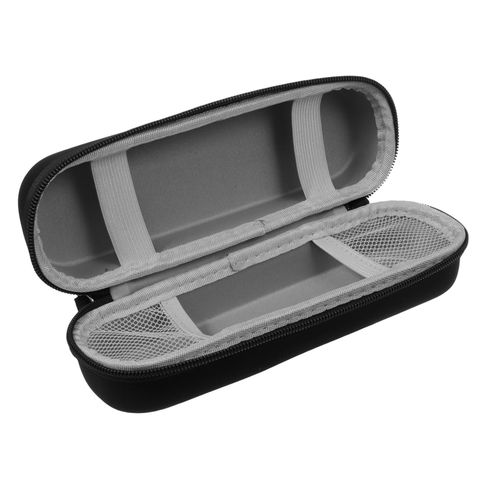 CALLARON 5 Pezzi Portaspazzolino Portatile Porta Di Spazzolino Da Denti Titolare Supporto Magnetico Parete Porta Spazzolino Custodia Porta Spazzolino Da Viaggio Eva Black