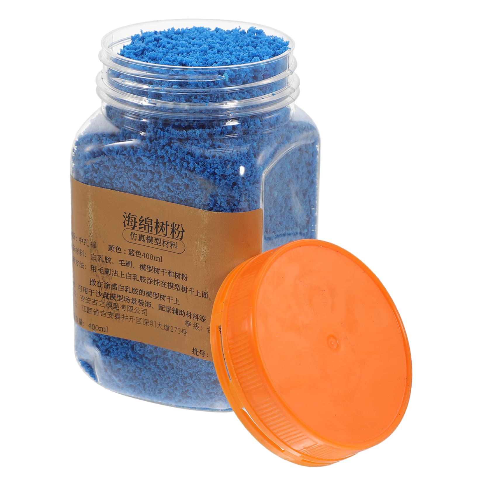 Totority DIY Table Building Model Material 400ml Sponge Tree Powder Smooth Surface Eco Sponge Miniatures Model Supplies