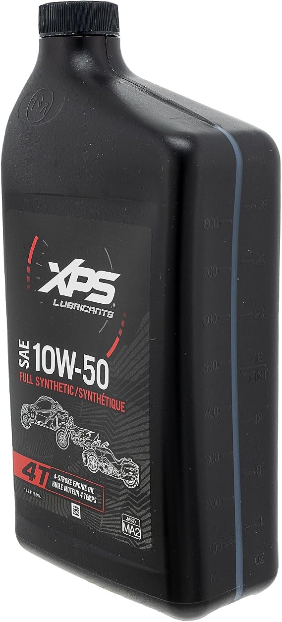 Can-Am OEM 4T 10W-50 Synthetic Blend Oil Change Kit, 779252, 9779252