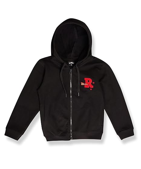 lilwizz Winter Jackets for Kids | Cute Sweatshirt and Cool Hoodies for Boy and Girls | Cotton | Bio-Washed | with Zippers | Hoodie Cap